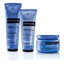Kit Shampoo 250ml +condic 200ml+ Másc. Hair-plastia Eudora