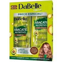 Kit Shampoo 250ML Condicionador DaBelle Abacate Nutritivo