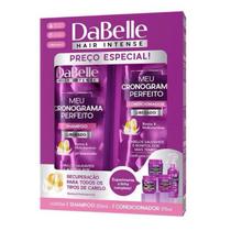 Kit Shampoo 250ml e Condicionador 175ml Cronograma Dabelle Kit Shampoo 250ml e Condicionador 175ml Cronograma Dabelle