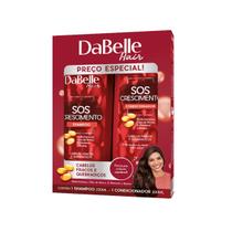 Kit Shampoo 250ml e Condicionador 175ml SOS Crescimento Dabelle
