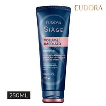 Kit Shampoo 250ml e Condicionador 200ml Eudora Siàge Volume Imediato Anti-afinamento Cabelos Finos Kit Shampoo 250ml e Condicionador 200ml Eudora Siàge Volume Imediato Anti-afinamento Cabelos Finos