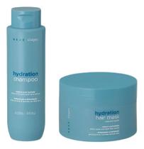 Kit Shampoo 250ml e Mascara 200g Braé Stages Hydration
