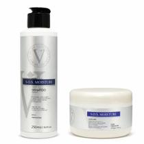 Kit Shampoo 250ml Máscara 250g SOS Moisture Varcare Kit Shampoo 250ml Máscara 250g SOS Moisture Varcare