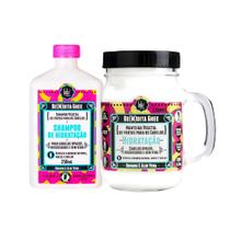 Kit Shampoo 250ml + Máscara 350g Bemdita Ghee Banana Kit Shampoo 250ml + Máscara 350g Bemdita Ghee Banana