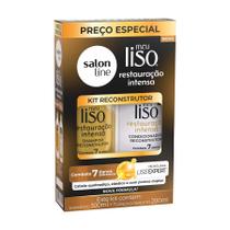 Kit Shampoo 300ml + Condicionador 200ml Meu Liso Restauração Intensa