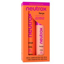 Kit Shampoo 300ml + Condicionador 200ml Neutrox Força