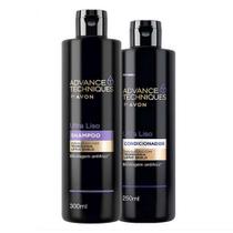 Kit Shampoo 300ml + condicionador 250ml Advance techniques Ultra Liso Avon Kit Shampoo 300ml + condicionador 250ml Advance techniques Ultra Liso Avon
