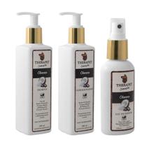 Kit Shampoo 300ml, Condicionador 300ml e Perfume 120ml Sensações Chococo Therapet