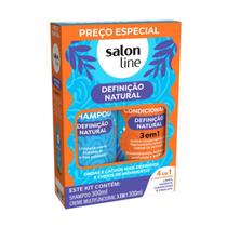 Kit Shampoo 300ml + Creme Multifuncional 300ml Definição Natural Kit Shampoo 300ml + Creme Multifuncional 300ml Definição Natural