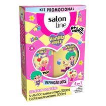 Kit Shampoo 300ml + Creme Multifuncional 300ml todecacho Kids Vanilla Vibes! Salon Line Kit Shampoo 300ml + Creme Multifuncional 300ml todecacho Kids Vanilla Vibes! Salon Line
