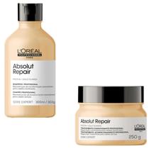 Kit Shampoo 300Ml E Máscara 250Ml - Loreal Absolut Repair