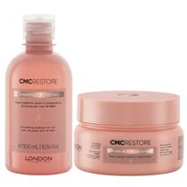 Kit Shampoo 300Ml/Máscara 200G Cmc Restore London Cosméticos