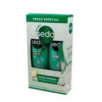 Kit Shampoo 325ML + Condicionador 190ML Cachos Definidos Seda Kit Shampoo 325ML + Condicionador 190ML Cachos Definidos Seda