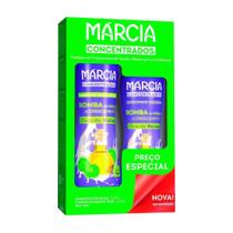 Kit Shampoo 325ml + Condicionador 200ml Márcia Bomba Força - Marcia