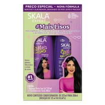 Kit Shampoo 325ml + Condicionador Skala Mais Lisos 200ml