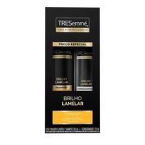 Kit Shampoo 350ml + Condicionador 175ml Tresemme Brilho Lamelar