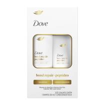 Kit Shampoo 350ml + Condicionador Dove Bond Repair + Peptídeo 150ml