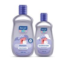 Kit Shampoo 400ml + Condicionador 210ml Sono Tranquilo Baruel Baby