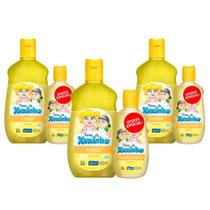 Kit Shampoo 400ml + Condicionador 210ml Turma da Xuxinha Suave - Sem Lágrimas - Pró Milk (Kit com 3)