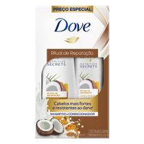 Kit Shampoo 400ml E Condicionador 200ml Ritual De Reparação Dove