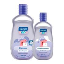 Kit Shampoo 400ml e Condicionador 210ml Baruel Baby Sono Tranquilo Kit Shampoo 400ml e Condicionador 210ml Baruel Baby Sono Tranquilo