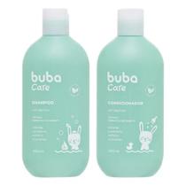Kit shampoo 400ml e condicionador 400ml - buba care