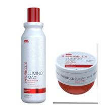 Kit Shampoo 400ML + Máscara Lumino Max Probelle 300g probelle