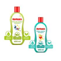 Kit Shampoo 400ml Shampoo 200ml Extra Suave - Huggies