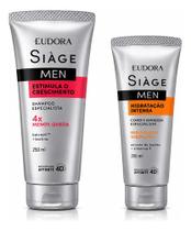Kit Shampoo 4x Anti Queda + Condicionador Eudora Siáge Men Kit Shampoo 4x Anti Queda + Condicionador Eudora Siáge Men