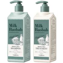 Kit Shampoo 500ml + Condicionador 500ml High Cera Verbena - Milk Baobab Kit Shampoo 500ml + Condicionador 500ml High Cera Verbena - Milk Baobab