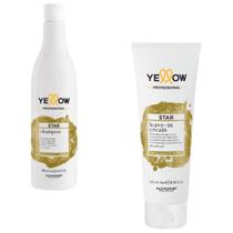 Kit Shampoo 500Ml E Leave-In 250Ml Yellow Star