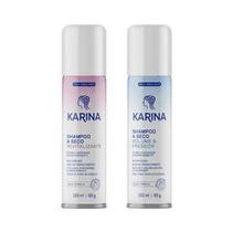 Kit Shampoo a Seco Karina Volume Revitalizante