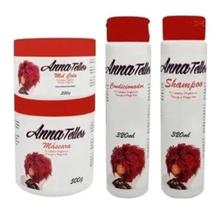 Kit Shampoo Anna Teles para Cabelos Crespos ou Cacheados - ANNA TELLES