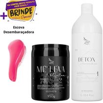 Kit Shampoo Anti Resíduos Detox 1l e Zap Ztox Máscara Me Leva Blintox 950g