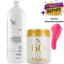 Kit Shampoo Anti Resíduos Detox 1l + Zap Máscara 60 Segundos Alto Impacto Hidratação 950g