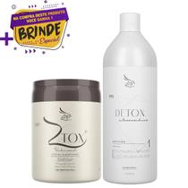 Kit Shampoo Anti Resíduos Detox 1l + Zap Ztox Máscara Regeneradora 950g