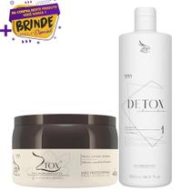 Kit Shampoo Anti Resíduos Detox 500ml e Ztox Máscara Regeneradora 400g