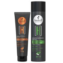 Kit Shampoo Anticaspa + Creme Multifunções Haskell Pra Ele