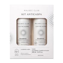 Kit Shampoo Anticaspa Malbec Club