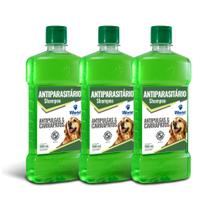 Kit Shampoo Antiparasitário Antipulgas e Carrapatos Dugs 500ml World