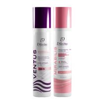 Kit Shampoo Antirresíduo Ventus D1 1l + Progressiva Mirabilis One Stage 1l