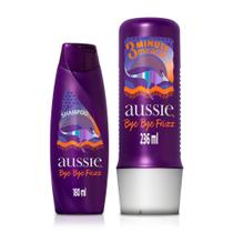 Kit Shampoo Aussie Bye Bye Frizz Maciez e Brilho 180ml e 3 Minutos Milagrosos 236ml Kit Shampoo Aussie Bye Bye Frizz Maciez e Brilho 180ml e 3 Minutos Milagrosos 236ml