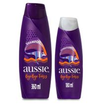 Kit Shampoo Aussie Bye Bye Frizz Maciez e Brilho 360ml e Condicionador 180ml