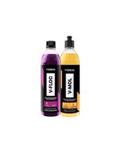 Kit shampoo automotivo sujeira pesada vfloc vmol vonixx Kit shampoo automotivo sujeira pesada vfloc vmol vonixx