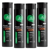 Kit Shampoo Avora Splendore Tratamento Da Caspa 300Ml Com 4
