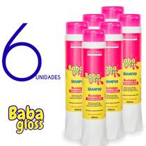 kIT Shampoo Baba Gloss 400ml 6 Unds