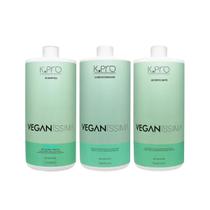 Kit Shampoo Balance Condicionador Acidificante 1000ml Veganíssima Kpro Kit Shampoo Balance Condicionador Acidificante 1000ml Veganíssima Kpro