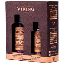 Kit Shampoo + Balm de Barba Linha Mar Viking