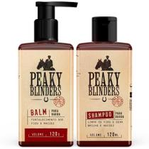 Kit Shampoo + Balm Para Barba Peaky Blinders 120mL Don Alcides