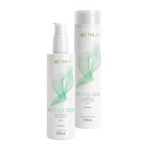 Kit Shampoo Balsamo AntiQueda Aneethun Tratamento para Queda